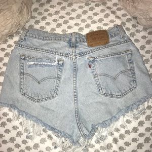 Vintage Levi Cutoffs